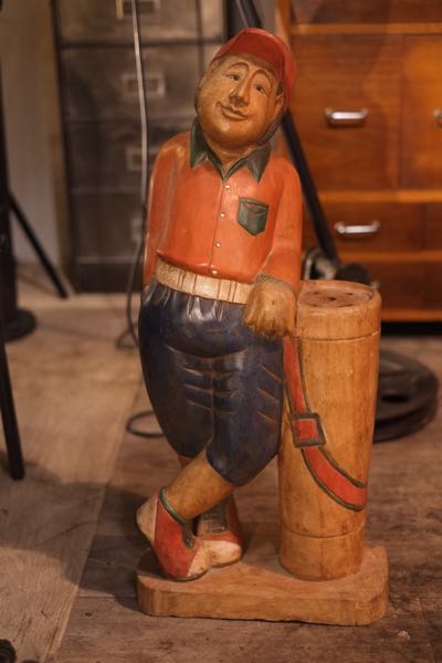 mascotte de club de golf